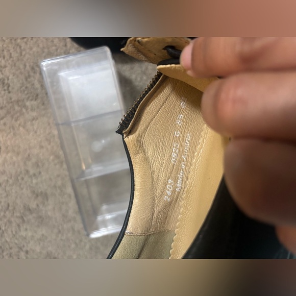 Women's Black Casual Sneakers with Side Zipper - Picture 4 of 12